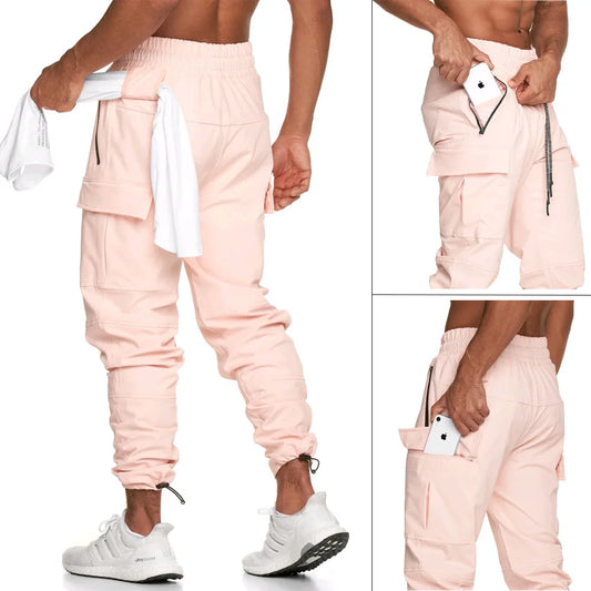 Workout  Waterproof Sweatpants Jogging Quick-Drying Fitness Legging Gym Clothing Men