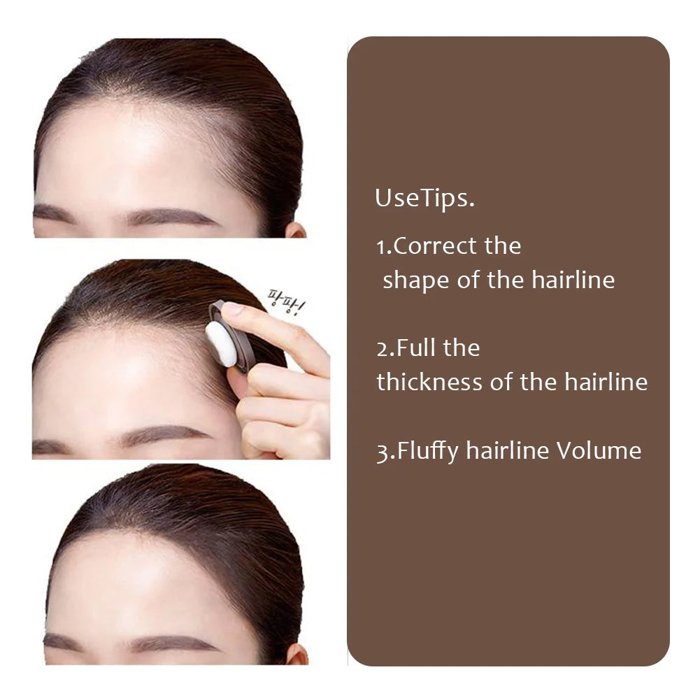 Natural Instant Waterproof Hairline Shadow Powder Hair Concealer Coverage 13color