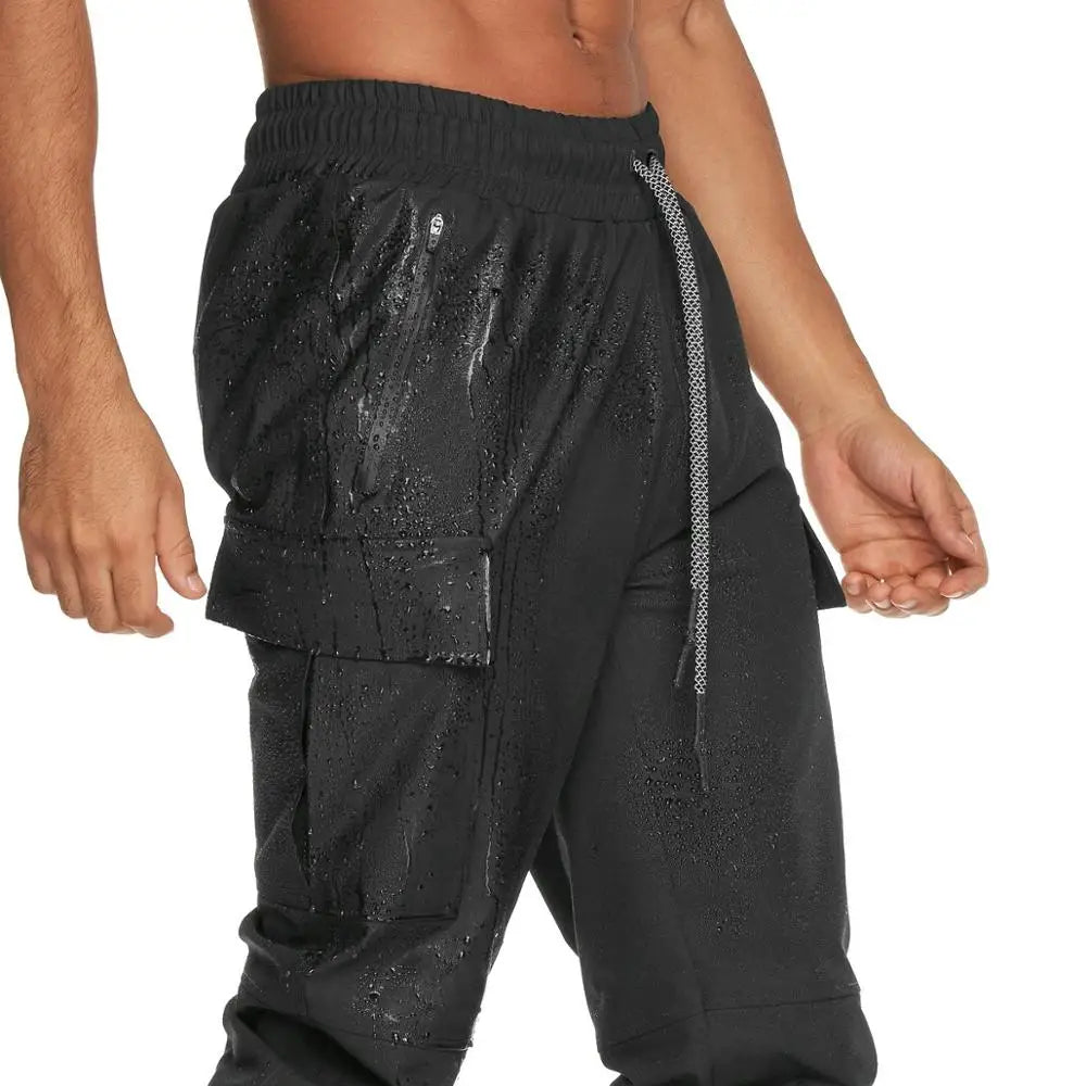 Workout  Waterproof Sweatpants Jogging Quick-Drying Fitness Legging Gym Clothing Men