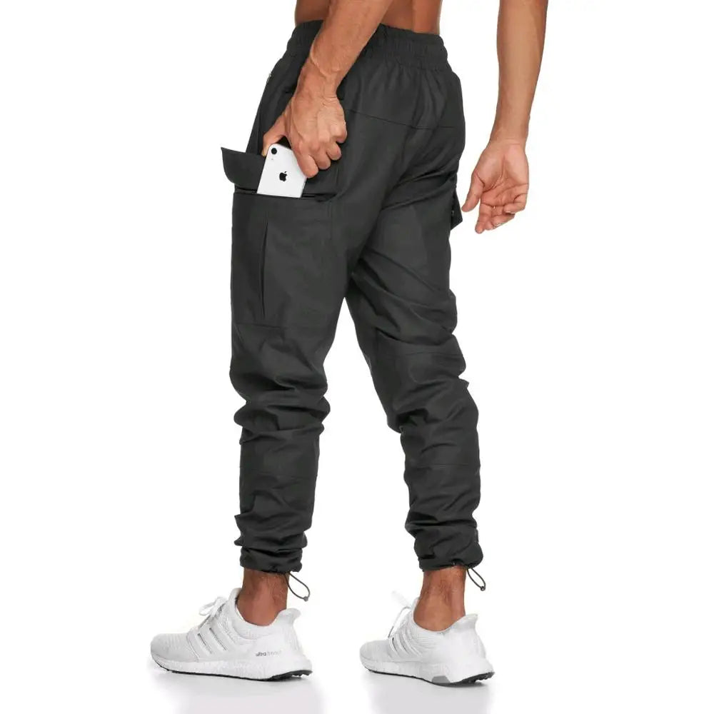 Workout  Waterproof Sweatpants Jogging Quick-Drying Fitness Legging Gym Clothing Men