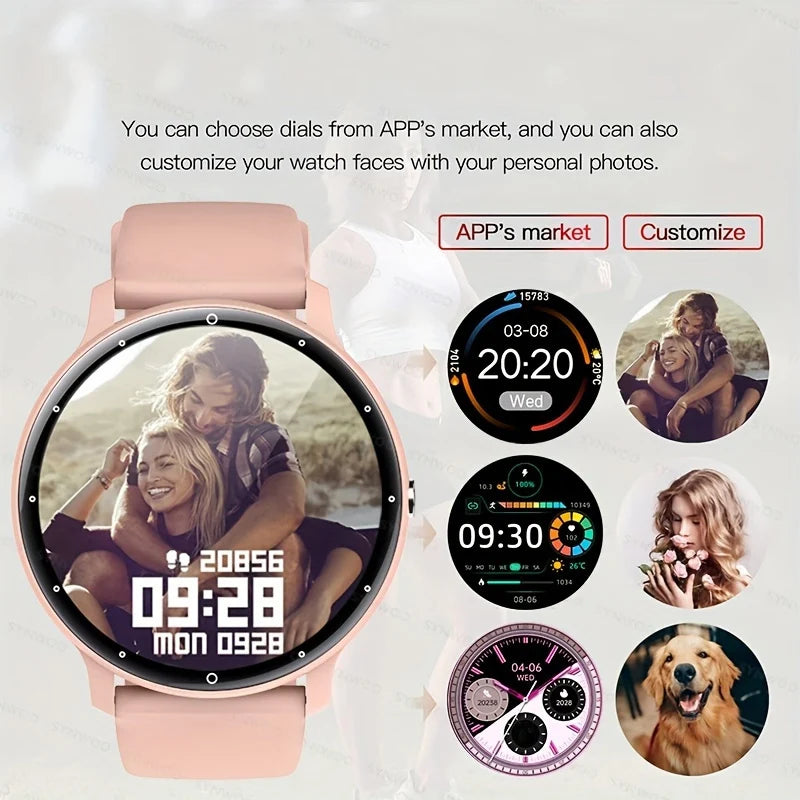 Smart watch, wireless calling/dial, calling reminder and rejection,for iPhone/Andriod