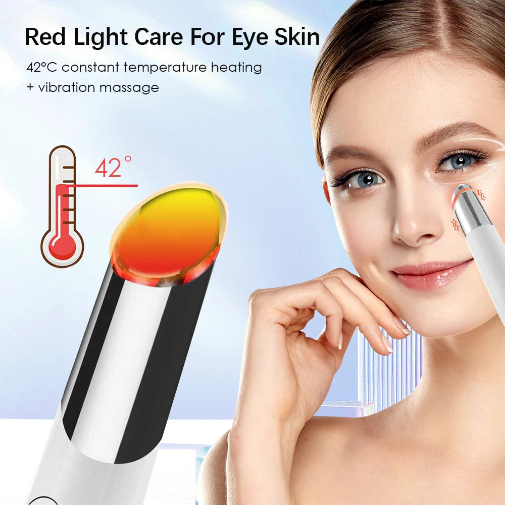 IPL Eye Cosmetic Massage 3 Color LED Photon Therapy Hengdin Heating Vibration Massage