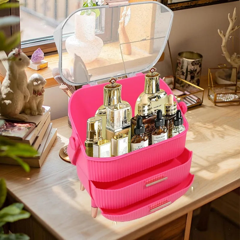 Makeup organizer for vanity Skincare Organizer for Bathroom Countertop Vanity