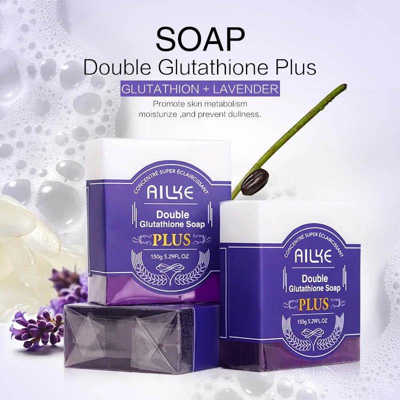 Lightening Soap, With Organic Glutathione & Lavender, For Face, Body, Reduce Blemish