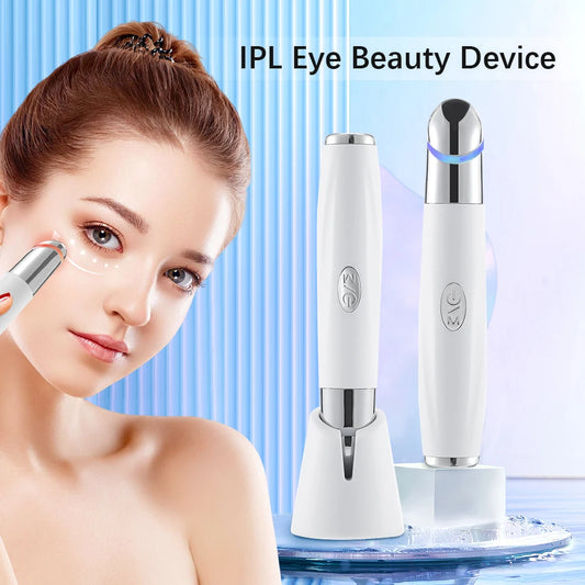 IPL Eye Cosmetic Massage 3 Color LED Photon Therapy Hengdin Heating Vibration Massage