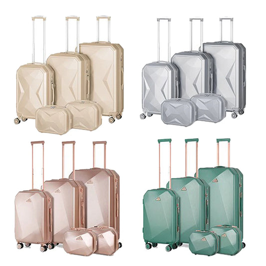 5Pieces Hard Shell Suitcase Set Luggage Suit Business  With TSA Lock