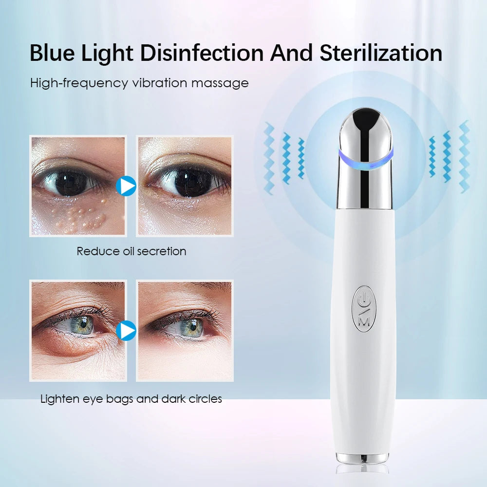 IPL Eye Cosmetic Massage 3 Color LED Photon Therapy Hengdin Heating Vibration Massage