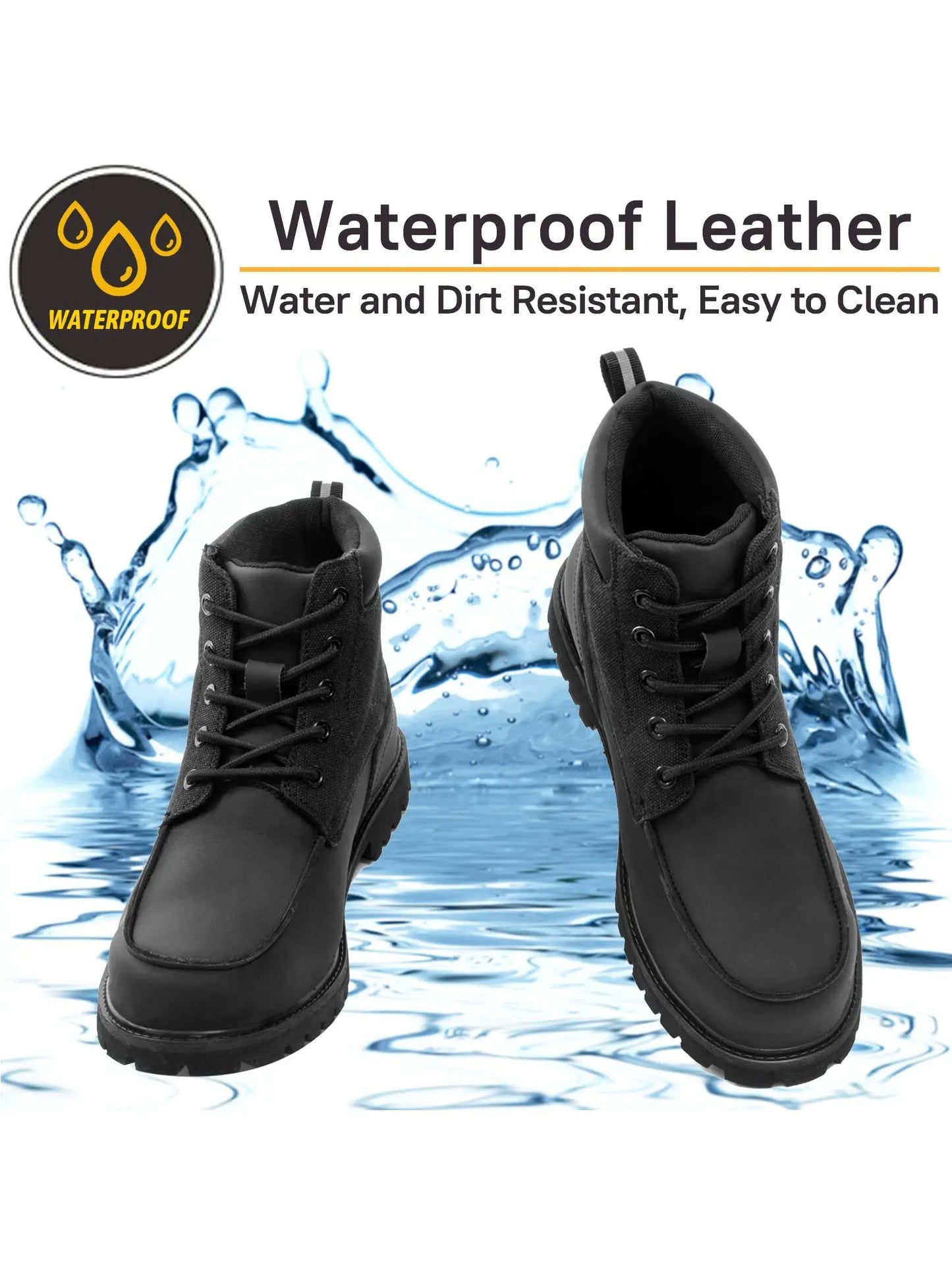 Steel Toe Boots for Men Women Waterproof Indestructible Work Safety Boot