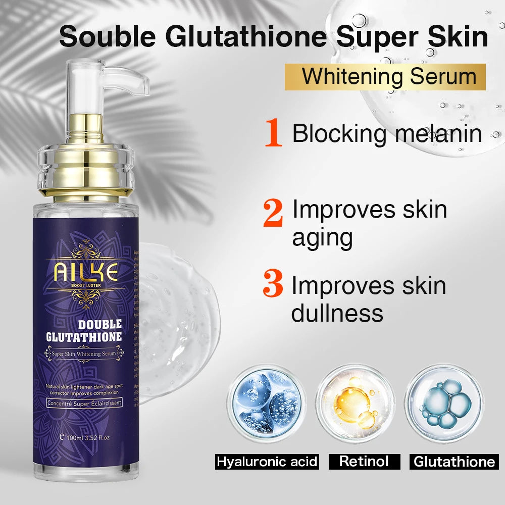 Bleaching Skin Care, With Double Glutathione, Moisturizing, Remove Dark Spots