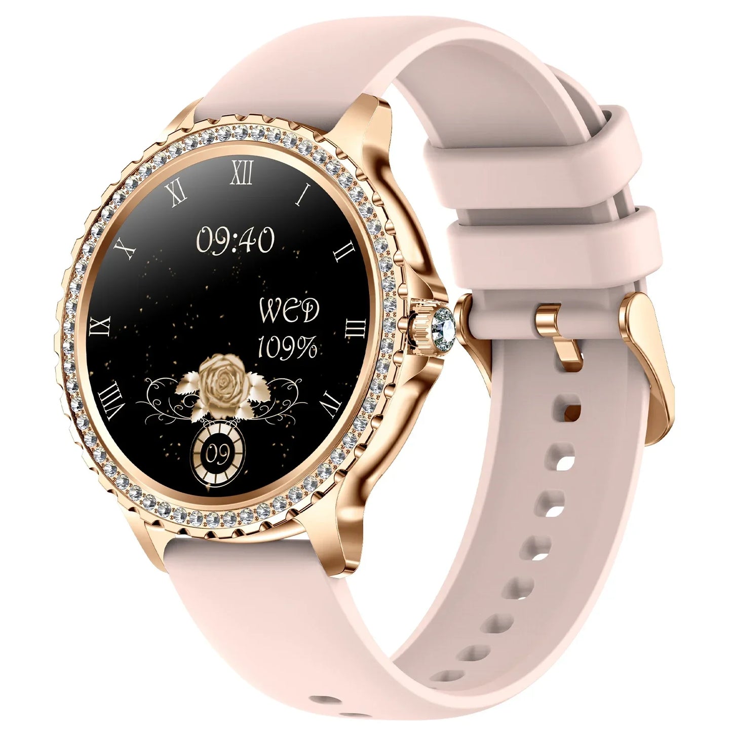 Women HD Screen Fashion Sports Watches Bluetooth Call Health Monitor IP67 Life Waterproof