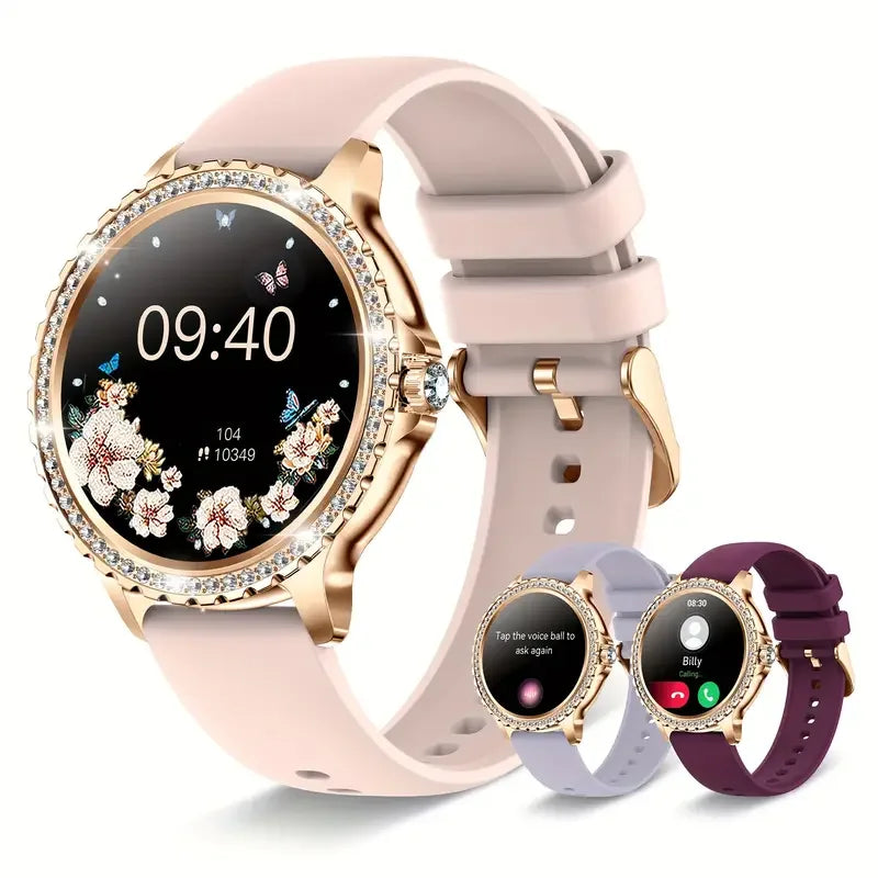 smart Watches for Women for Android and for iPhone Full Touch Screen 100+ Sports Mode